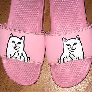 RIPNDIP Lord Nermal Pink Slides